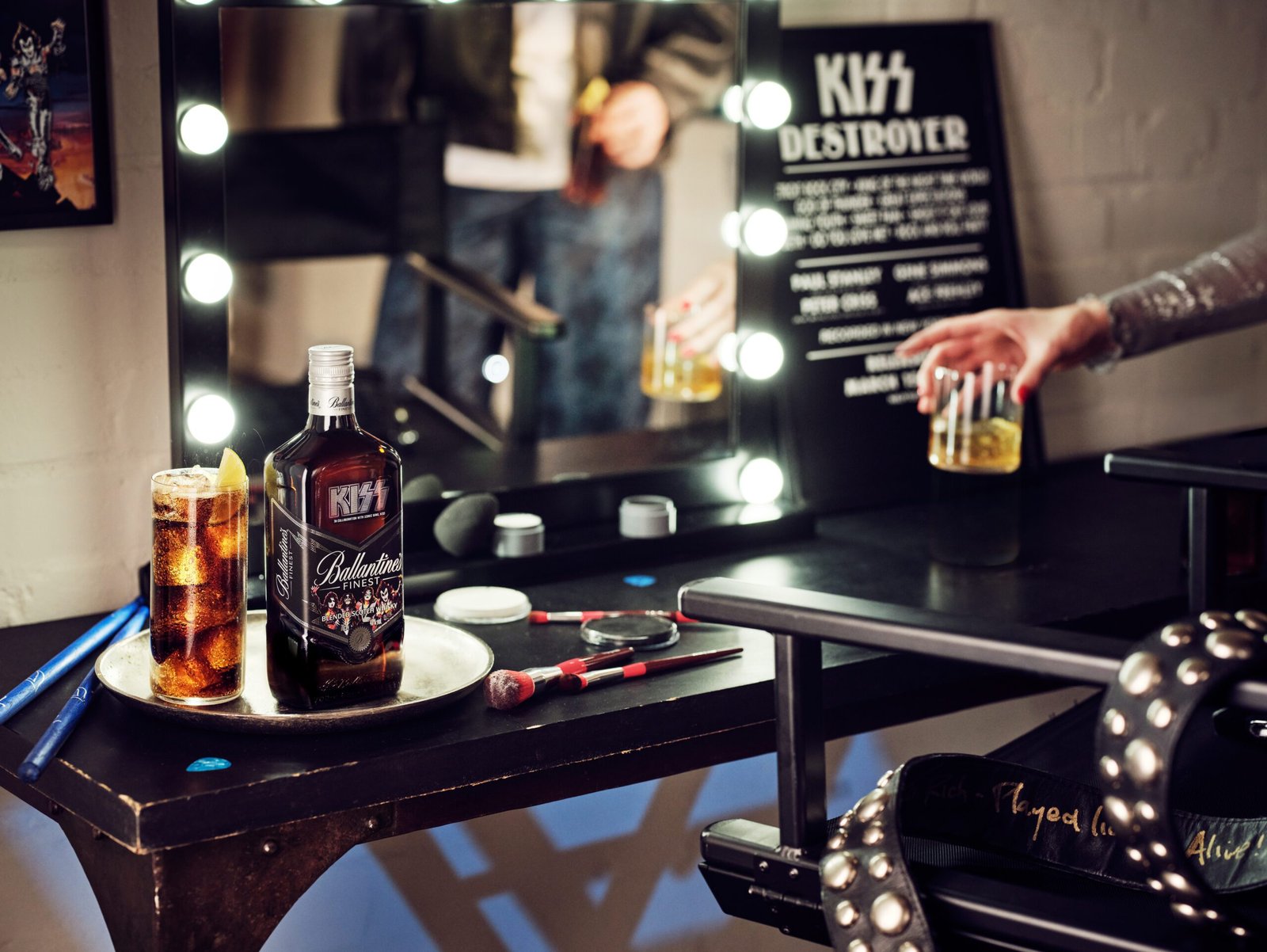 Ballantine's unveils limited-edition Gorillaz and KISS