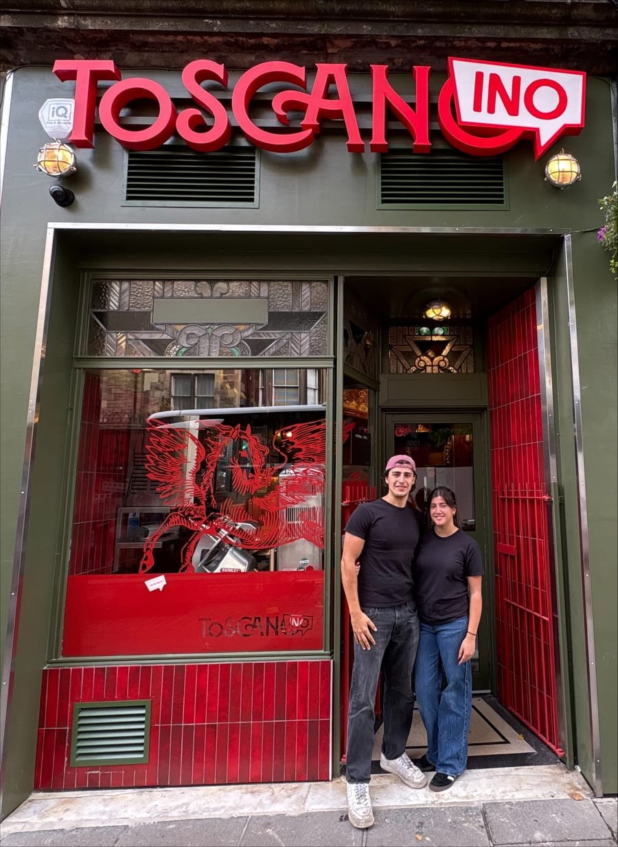 Co-founders Valentino and Ilaria Pia (Credit: Toscanino)