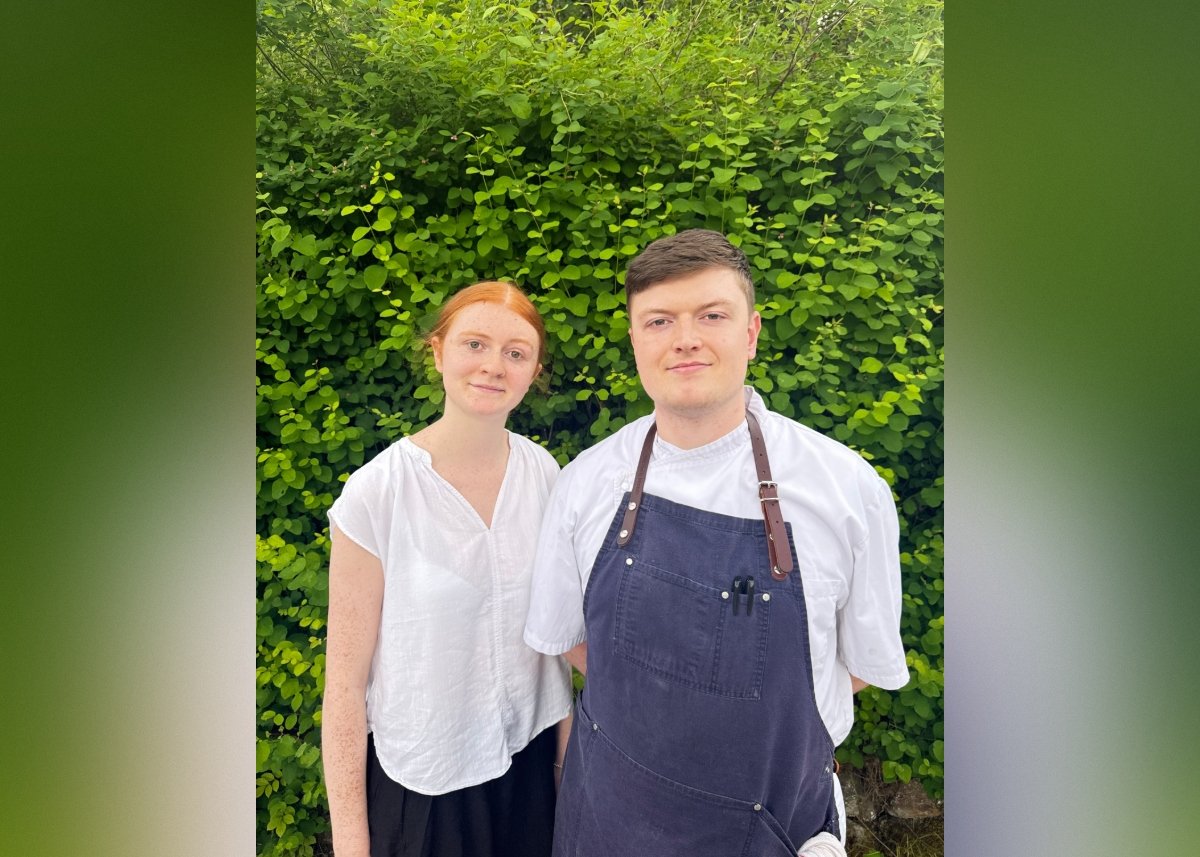 L-R: Sommelier Mollie McNamara and Chef Jacob Macleod (Credit: Killiecrankie House)