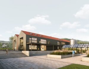 Ardrishaig Distillery Courtyard (Credit: Organic Architects Ltd.)