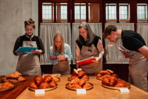 Scotland's Best Croissant Judges (Credit: Sophie Hannigan)