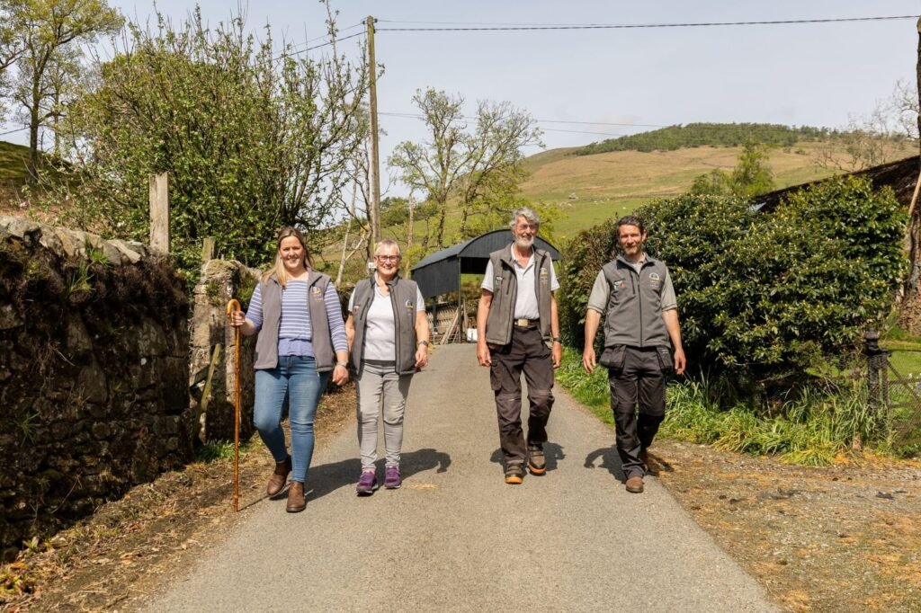 Kay Wilson (far left) with family (Credit: Shemore Farms)