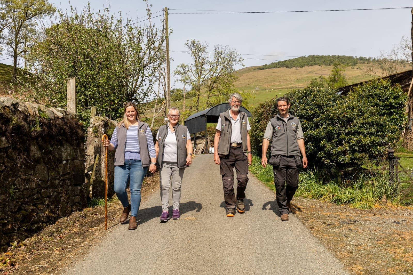 Kay Wilson (far left) with family (Credit: Shemore Farms)