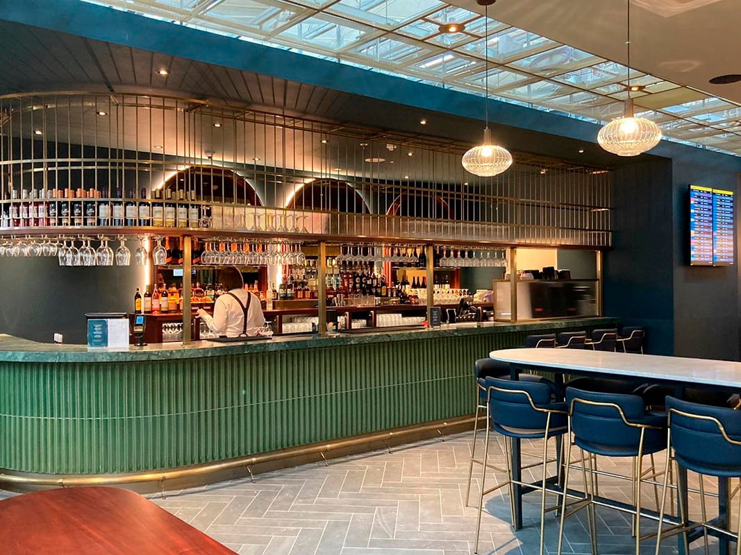 The Perch, bar and kitchen (Credit: Stansted Airport)