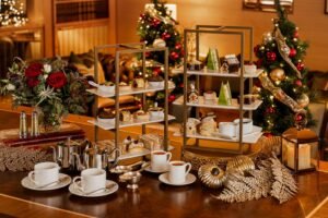 Festive Afternoon Tea (Credit: Fingal Hotel, Edinburgh)