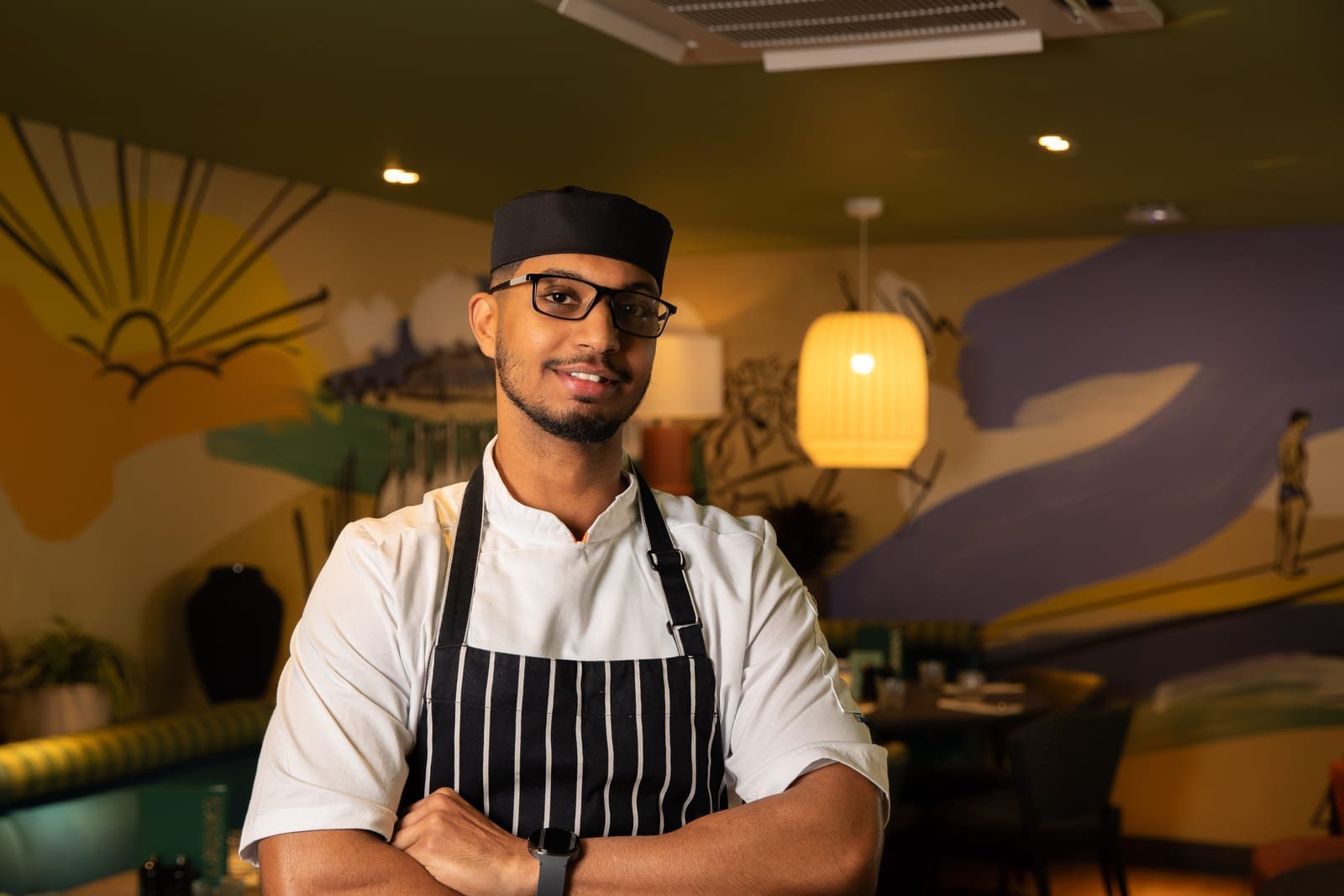 Anas Siddique, Head Chef at The Bass & Barrel (Credit: Buzzworks)